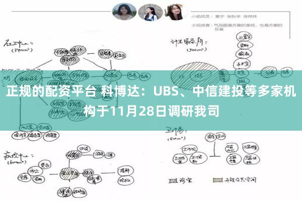 正规的配资平台 科博达：UBS、中信建投等多家机构于11月28日调研我司